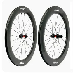 700C 88x25mm Tubeless  Hookless / Tubular Road Bicycle Carbon Wheels DT SWISS Hub
